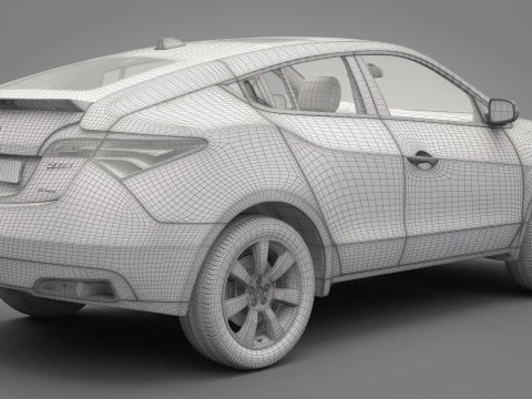 Acura ZDX 3D Model