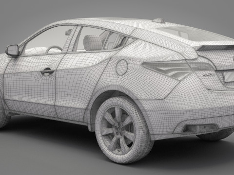 Acura ZDX 3D 模型