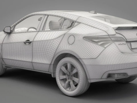Acura ZDX 3D Model