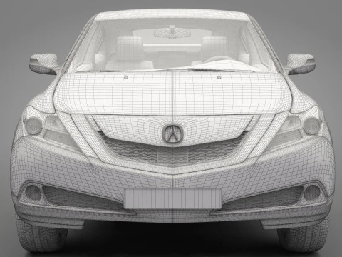 Acura ZDX 3D Model