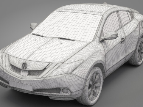 Acura ZDX 3D 模型