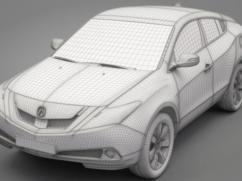 Acura ZDX 3D Model