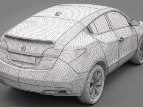 Acura ZDX 3D 模型