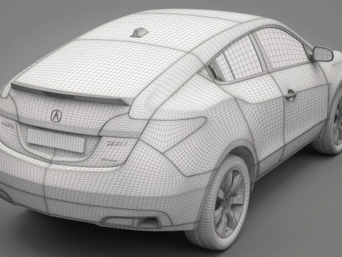 Acura ZDX 3D Model