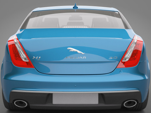 Jaguar XJ 2016 3D Model