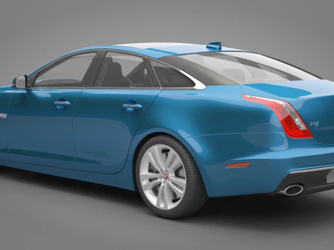 Jaguar XJ 2016 3D Model