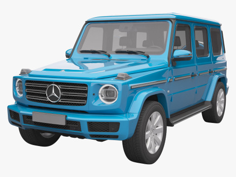 Mercedes-Benz G-class 2019 3D Model