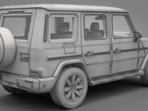 Mercedes-Benz G-class 2019 Modèle 3D