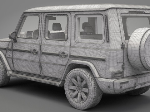Mercedes-Benz G-class 2019 Modèle 3D