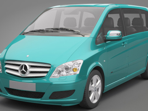 Mercedes-Benz Viano 3D Model