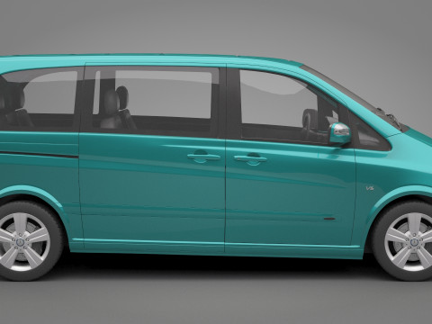 Mercedes-Benz Viano 3D Model