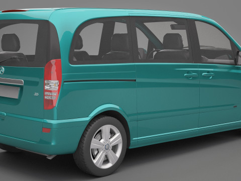 Mercedes-Benz Viano 3D Model