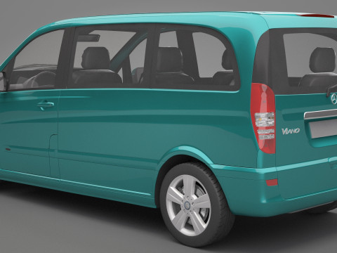 Mercedes-Benz Viano 3D Model