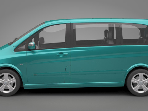 Mercedes-Benz Viano 3D Model