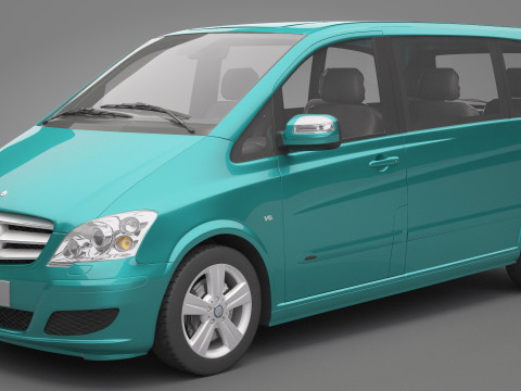 Mercedes-Benz Viano 3D Model