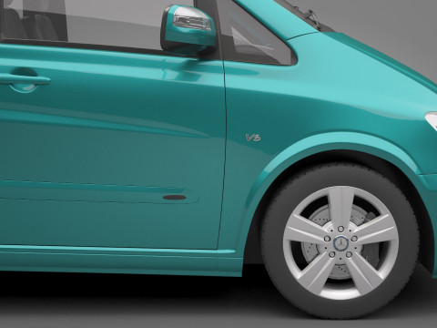 Mercedes-Benz Viano 3D Model