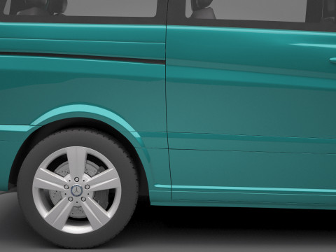Mercedes-Benz Viano 3D Model