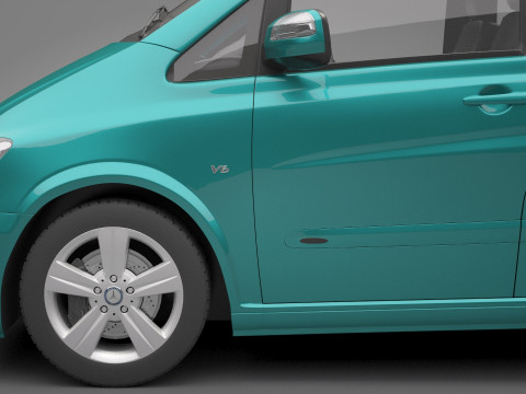Mercedes-Benz Viano 3D Model