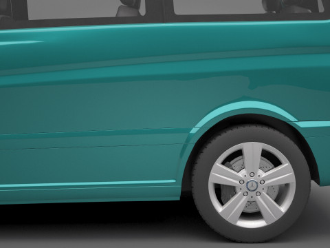 Mercedes-Benz Viano 3D Model