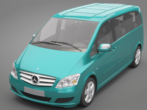 Mercedes-Benz Viano 3D Model