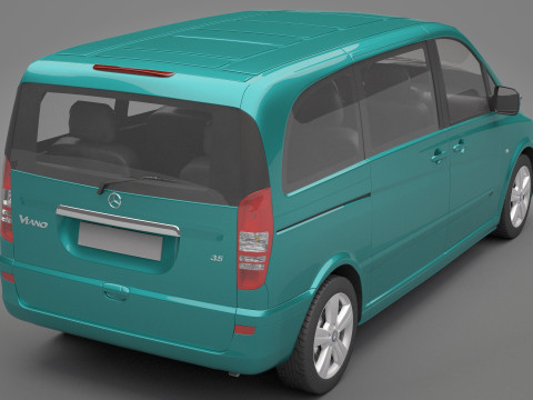 Mercedes-Benz Viano 3D Model