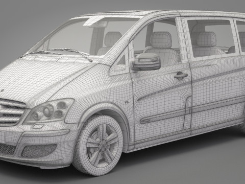 Mercedes-Benz Viano 3D Model