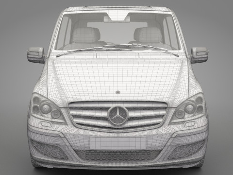 Mercedes-Benz Viano 3D Model