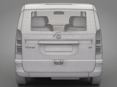 Mercedes-Benz Viano 3D Model