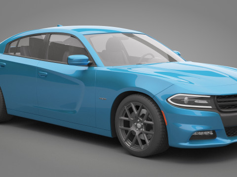 Dodge Charger 2015 3D Model