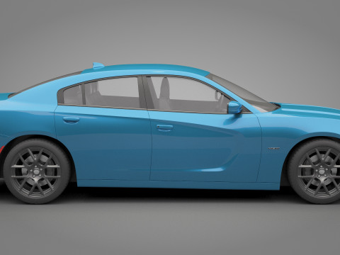 Dodge Charger 2015 3D Model
