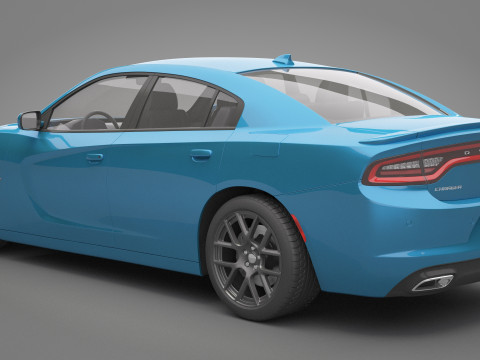 Dodge Charger 2015 3D Model