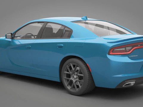 Dodge Charger 2015 3D Model