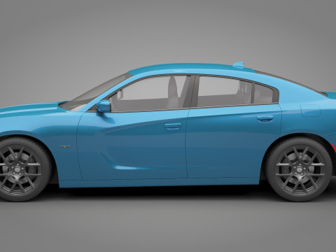 Dodge Charger 2015 3D Model