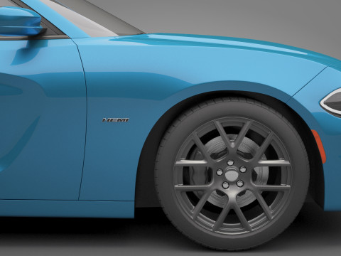 Dodge Charger 2015 3D Model