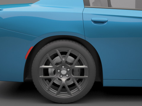 Dodge Charger 2015 3D Model
