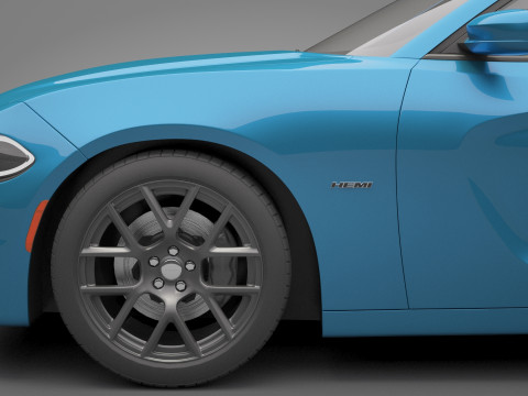 Dodge Charger 2015 3D Model
