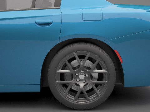 Dodge Charger 2015 3D Model