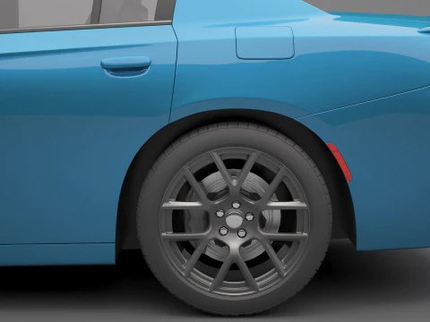 Dodge Charger 2015 3D Model