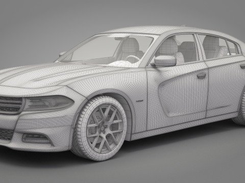 Dodge Charger 2015 3D Model