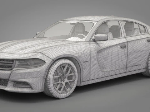 Dodge Charger 2015 3D Model
