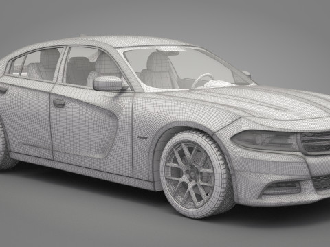 Dodge Charger 2015 3D Model