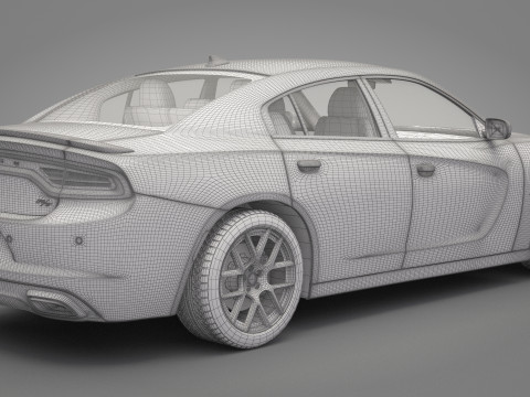 Dodge Charger 2015 3D Model