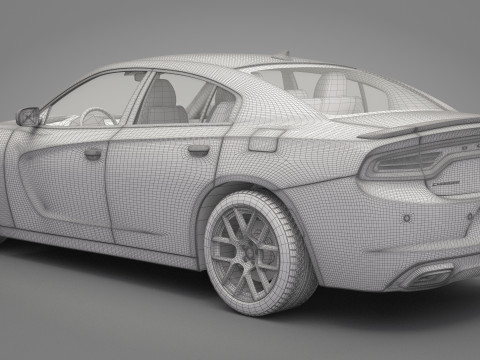 Dodge Charger 2015 3D Model
