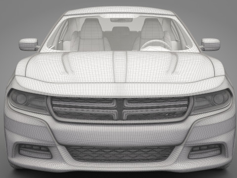 Dodge Charger 2015 3D Model