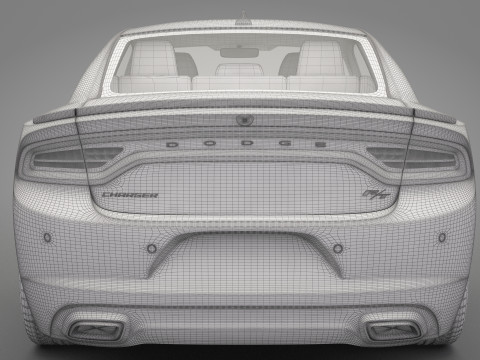 Dodge Charger 2015 3D Model