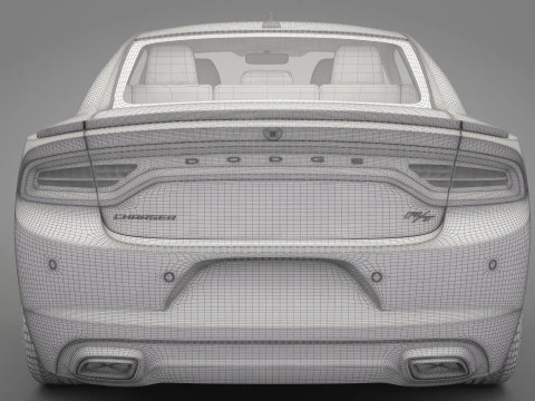 Dodge Charger 2015 3D Model