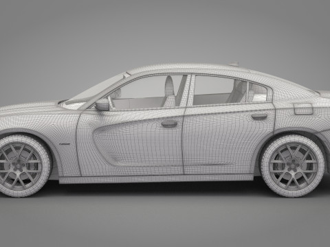 Dodge Charger 2015 3D Model