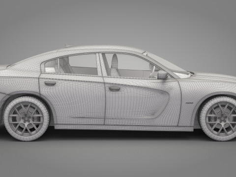 Dodge Charger 2015 3D Model