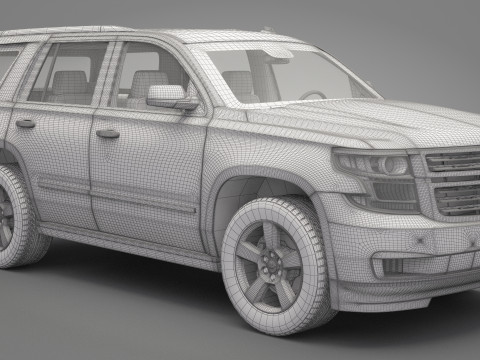Generic Chevrolet SUV Modelo 3D