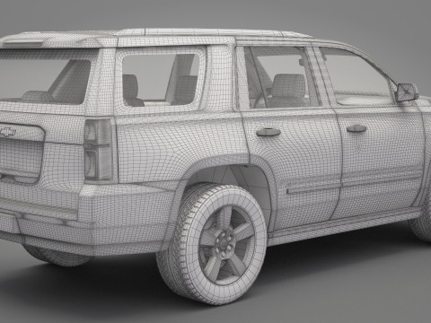 Generic Chevrolet SUV Modelo 3D